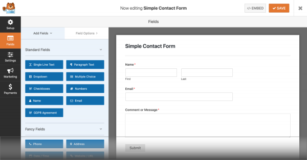 Wp Forms Best forms plugin for wordpress